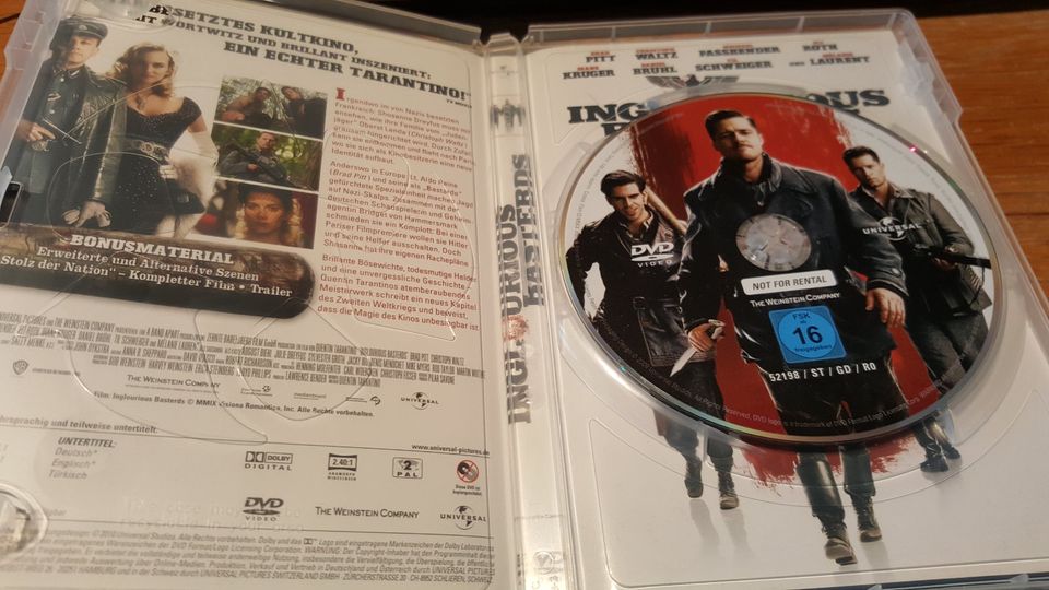 Inglourious Basterds (von Quentin Tarantino)(FSK 16, 2009) in Hausen ob Verena