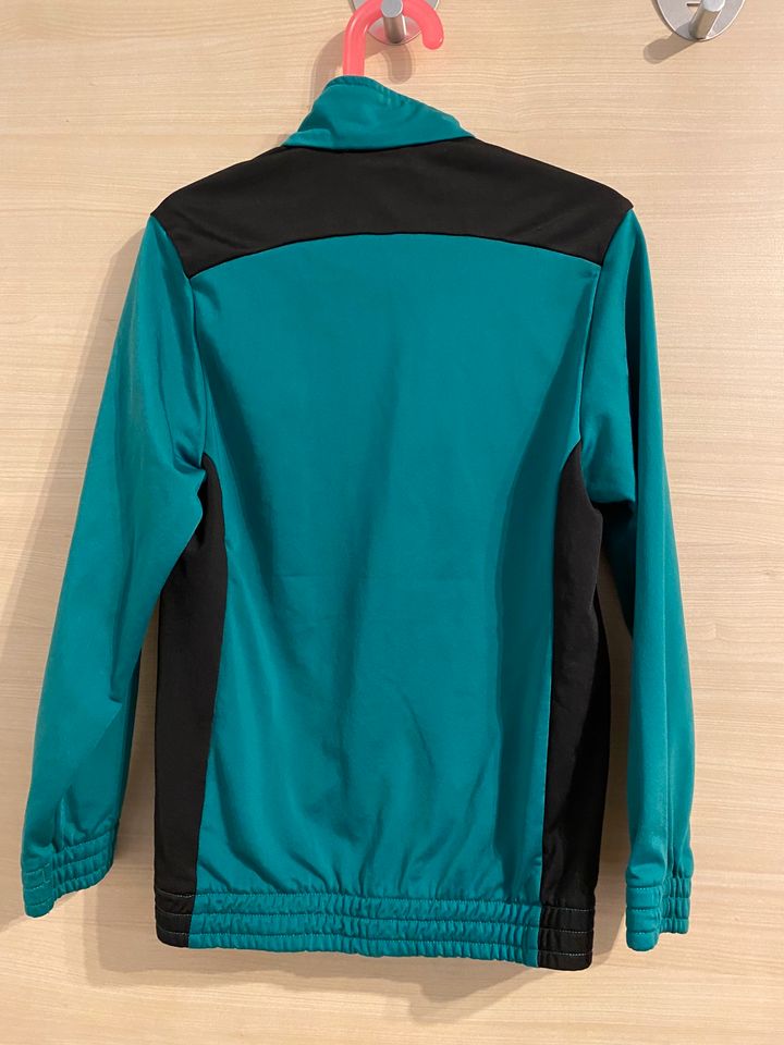 Puma Trainingsjacke 128 grün schwarz in Nienhagen