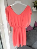 Kleid Damen Sommerkleid XS 34 Apricot Korall Nürnberg (Mittelfr) - Südstadt Vorschau