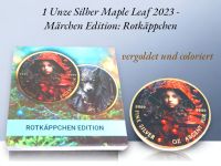 1 Unze Silber Maple Leaf 2023 Märchen Edition Rotkäppchen Niedersachsen - Wittingen Vorschau