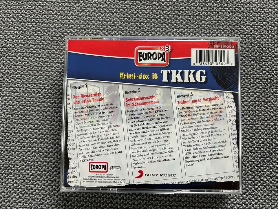 Hörspiel, CD, TKKG, Krimi Box 10 in Bad Hönningen