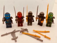 Minifiguren Ninjago Ninjas 5 Stück mit Waffen Niedersachsen - Zeven Vorschau