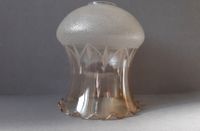 Original 1980er DDR Lampe – Lampenschirm aus Glas mit Fassung Berlin - Pankow Vorschau