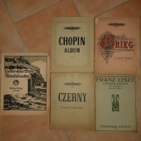 Alte Klaviernoten Mendelssohn Czerny Chopin Grieg Liszt Eimsbüttel - Hamburg Niendorf Vorschau