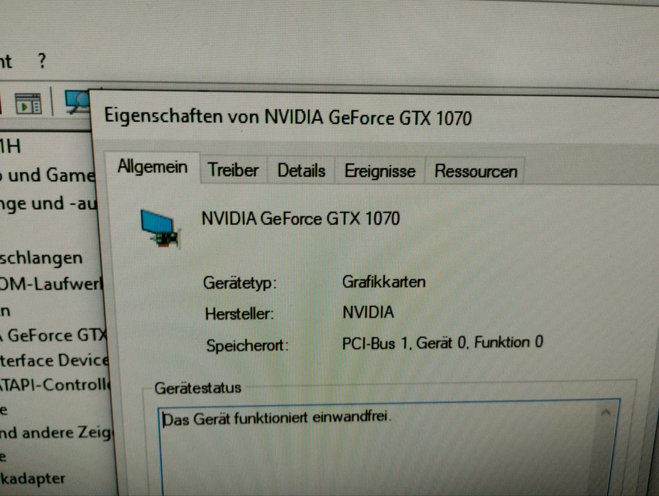 Gaming-PC i7 16GB RAM GeForce GTX 1070 2TB HDD in Halle (Westfalen)