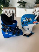 Skischuhe Salomon 230mm, Skihelm Alpina Kinder ein Mal benutzt Bayern - Zirndorf Vorschau