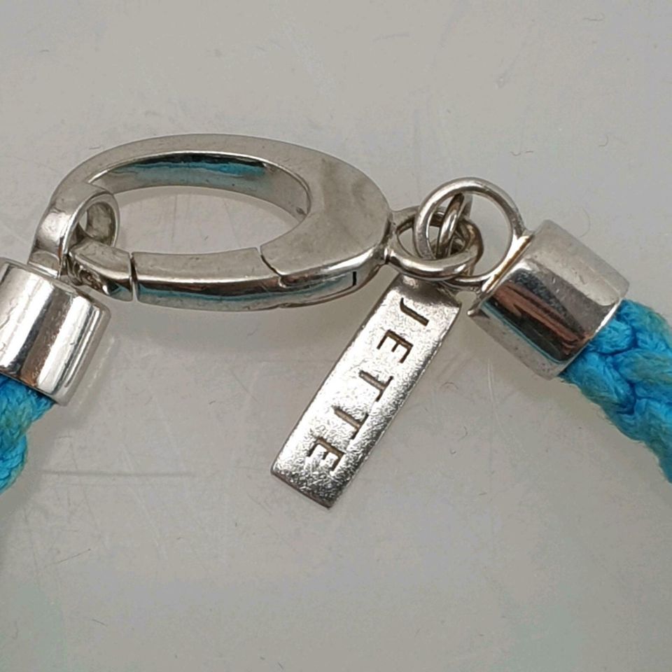 JETTE Silber / Textil Armband blau ( 925 ) Länge 17,5 cm in  Nordrhein-Westfalen - Recklinghausen | eBay Kleinanzeigen ist jetzt  Kleinanzeigen