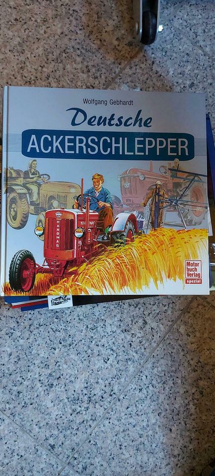 9 Traktor Bücher Fendt Deutz Hanomag Lanz in Steinbach am Glan