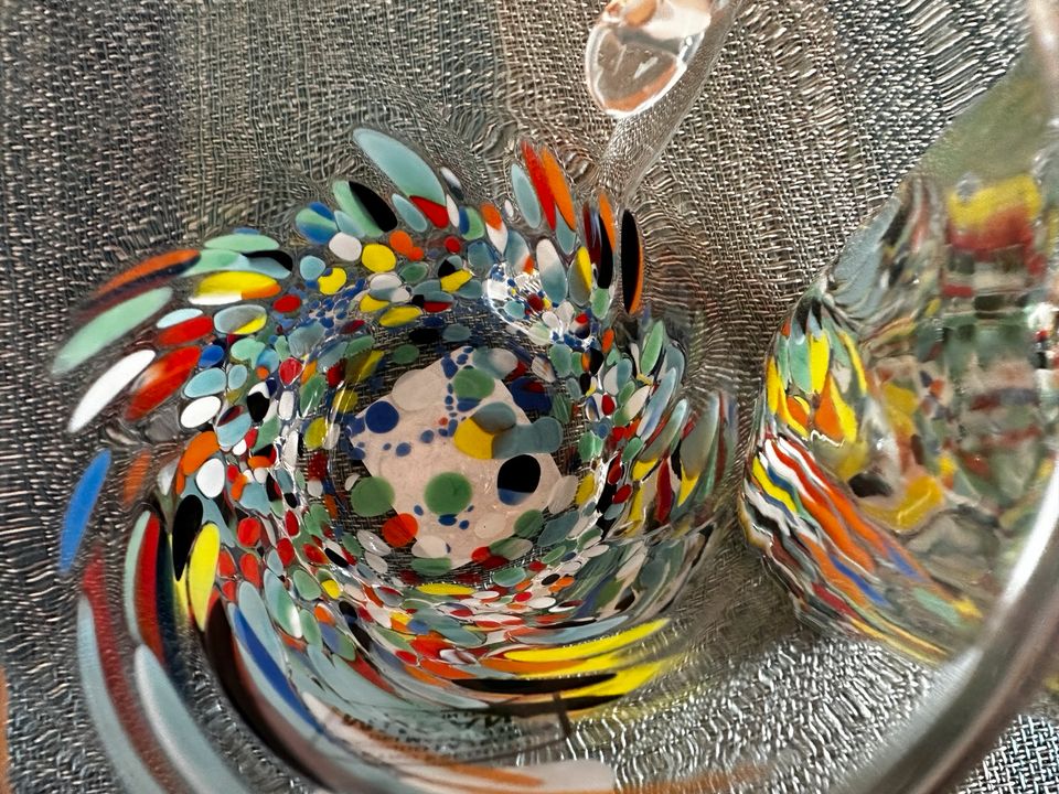 2 Murano Gläser/  Trinkglas / Becher / Handgefertigt / Tassen in Asbach