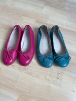 Ballerinas Gabor/Chiquita Leder pink/blau Gr. 32/33 Schleswig-Holstein - Rieseby Vorschau