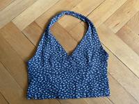Tank top; Subdued ; Größe S ; Blumen ; blau Bayern - Gauting Vorschau