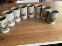 8 Becher mit Jagdmotiv für Jäger Hessen - Angelburg Vorschau
