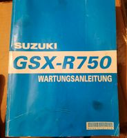 Suzuki GSX-R750 Wartungsanleitung  gsx r 750 neuste version Leipzig - Sellerhausen-Stünz Vorschau