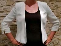 Damen Blazer neu Off White mit Schleifen an den Ärmeln Bayern - Baldham Vorschau