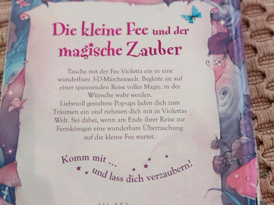 Die kleine Fee und der magische Zauber Pop Up Buch Kinder in München