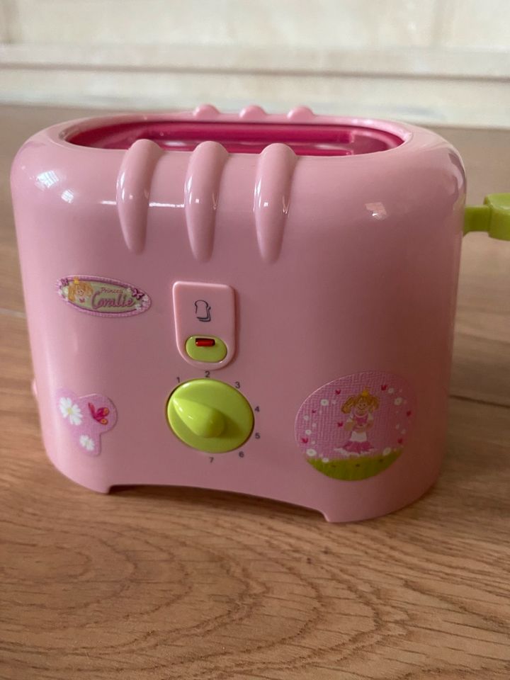 Toaster rosa Klein Kinder Kinderküche klingt & springt in Geseke