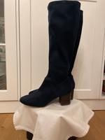 Jonny Boden Wildleder Stiefel dunkelblau 38,5 bis 39 Bayern - Nördlingen Vorschau