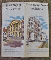 Straßenkarten für Sammler - sehr alte England Straßenkarte (1962) Nordrhein-Westfalen - Herford Vorschau