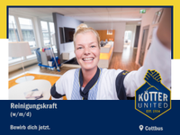 Reinigungskraft (m/w/d) in Cottbus (3 Std./Tag) Brandenburg - Cottbus Vorschau