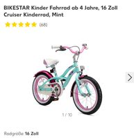 Bikestar Kinderfahrrad 16“, Mädchenfahrrad Niedersachsen - Wolfsburg Vorschau