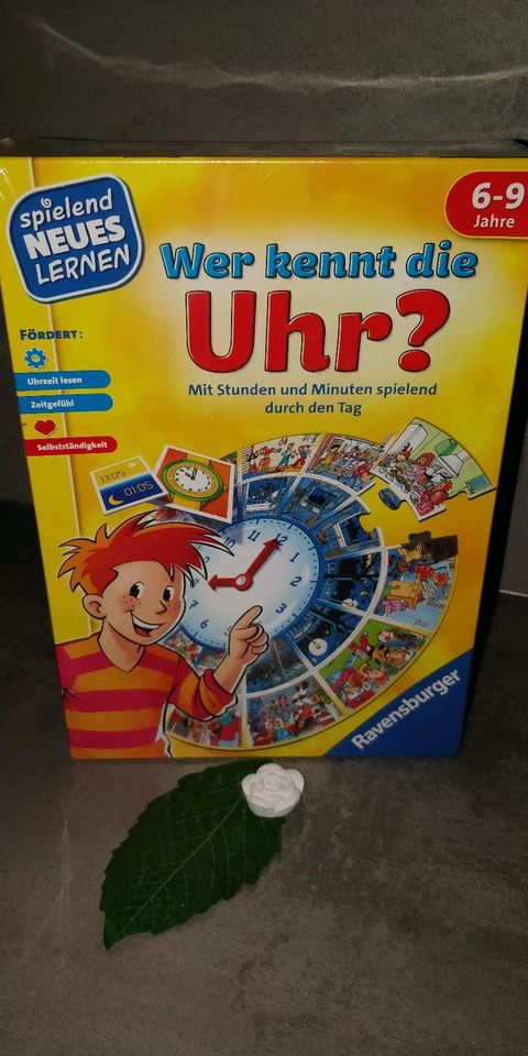 Ravensburger Spiel, NEU, Wer kennt die Uhr? in Krummesse