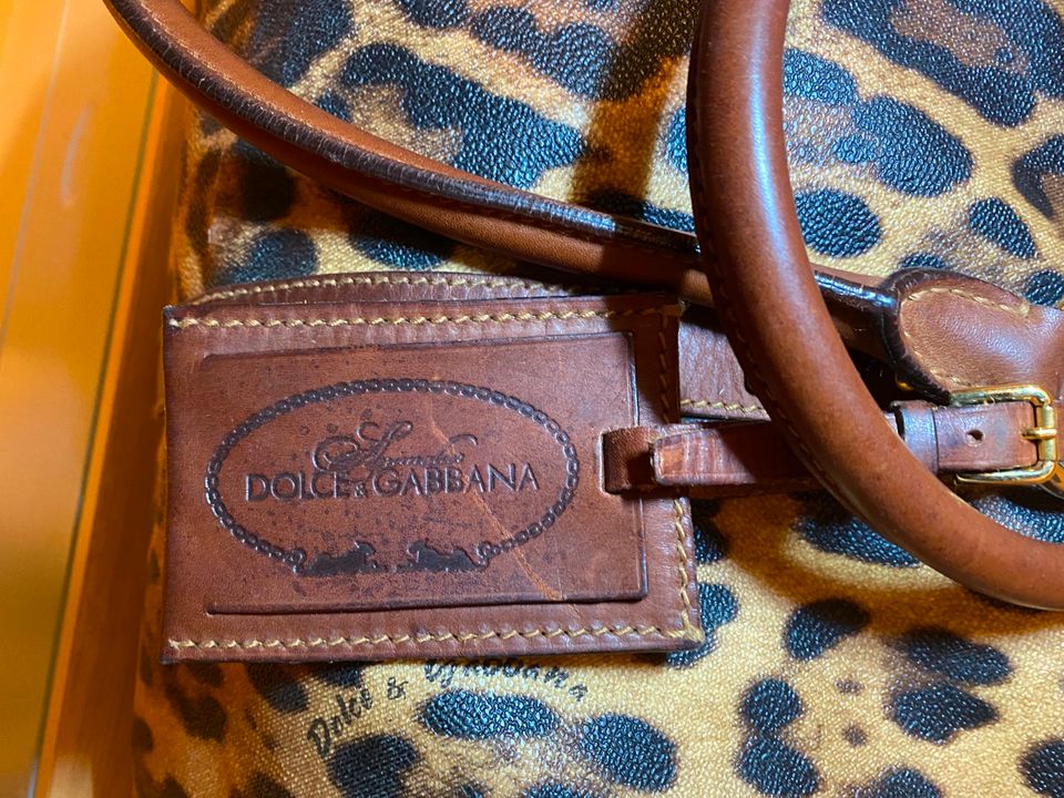 Dolce & Gabbana Leoparden-Print Reisetasche in Erfurt