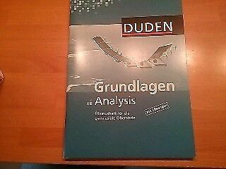 Grundlagen Analysis mit Lösungen in Büchenbach