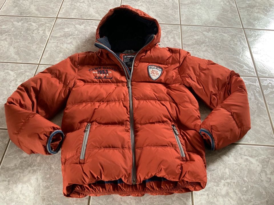 Tolle Jungen Camp David Winterjacke/Anorak in Gr. 164 in Dichtelbach