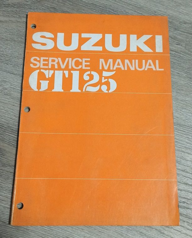 Suzuki GT 125 Service Manual 1974, englisch, gebraucht in Dautphetal
