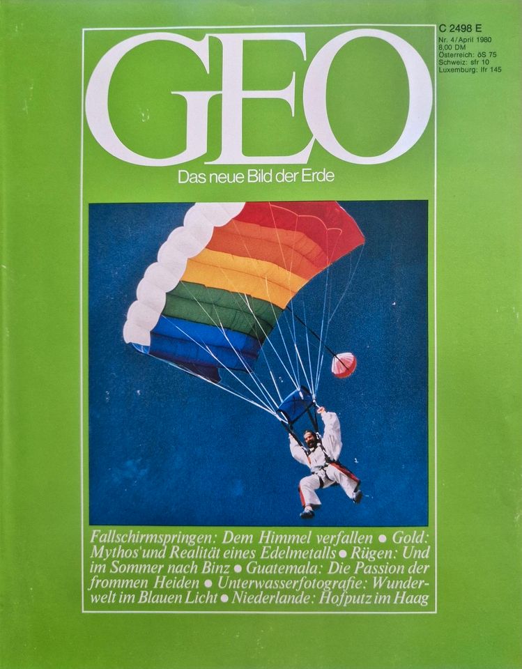 Magazin GEO komplettes Jahr 1980 /Hefte  / Bücher in Berlin