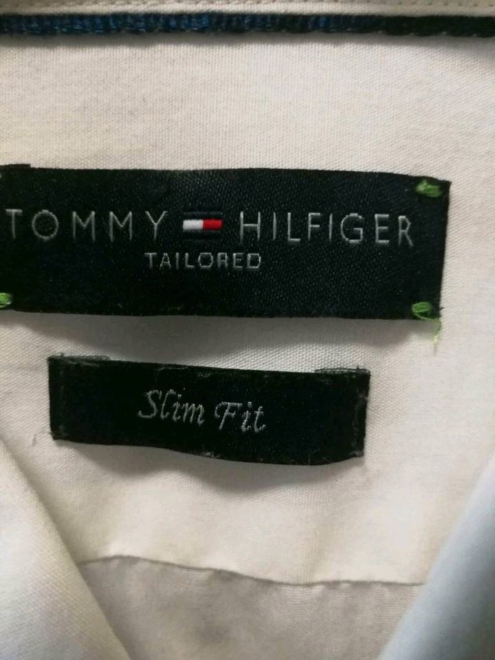 Original Tommy Hilfiger festlicher Anzug Hose Hemd Business 98 in Münster-Sarmsheim