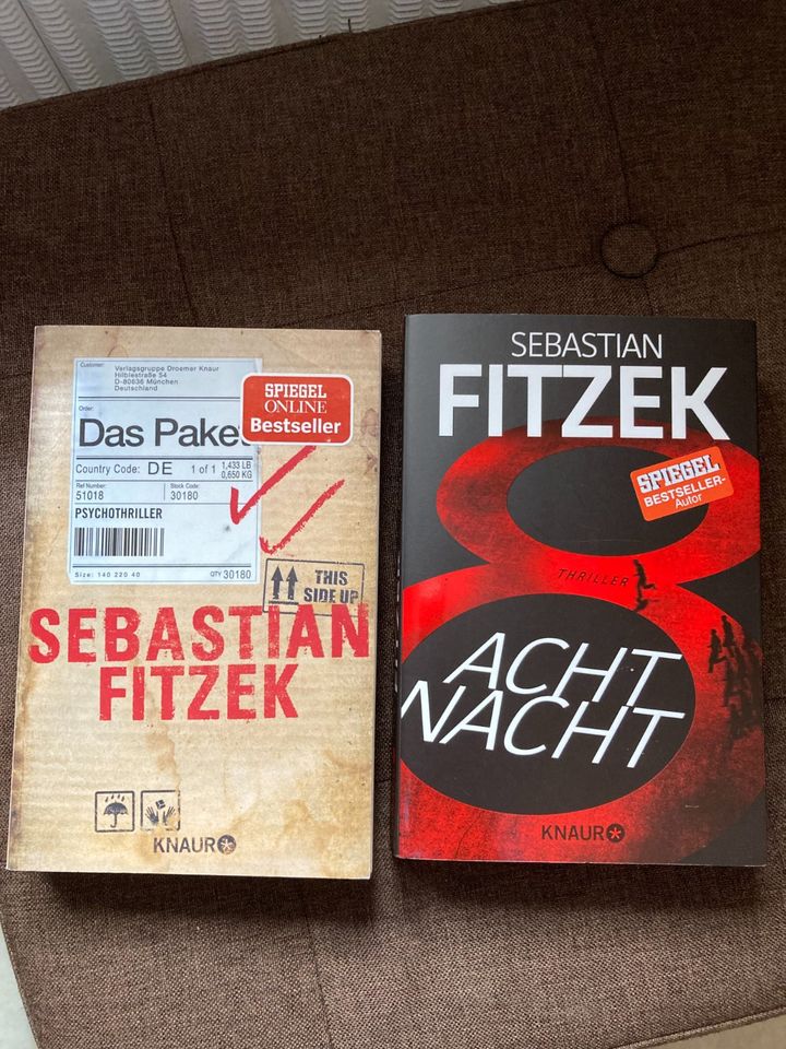 Sebastian Fitzek Bücher abzugeben in Bodenwerder