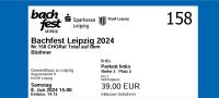 Ticket Bachfest Leipzig 24: Nr.158:Total auf dem Blüthner Leipzig - Leipzig, Zentrum-West Vorschau