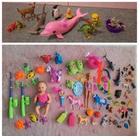 XXL Set: Badewannen-Spielzeug mit Barbie, Schleich uvm. Brandenburg - Bad Saarow Vorschau