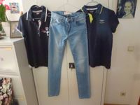 Jungensachen Jeans Levis Strauss 510 Gr.15 & 2x Polo Shirts M im Sachsen-Anhalt - Braschwitz Vorschau