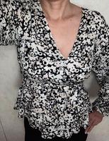 Damen Bluse zum Binden Gr.34 Amisu Bayern - Feldkirchen-Westerham Vorschau