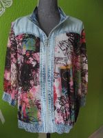 "Summer Rose" moderne Jacke Blouson Materialmix Gr.40/42 Leipzig - Schönefeld-Abtnaundorf Vorschau