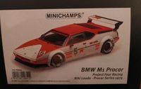 BMW M1 Procar - Niki Lauda 1979 - 1:12 Minichamps  / Metall Baden-Württemberg - Lauda-Königshofen Vorschau