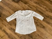 Tunika Bluse Stickerei weiss Sommer L 40 42 Niedersachsen - Jemgum Vorschau