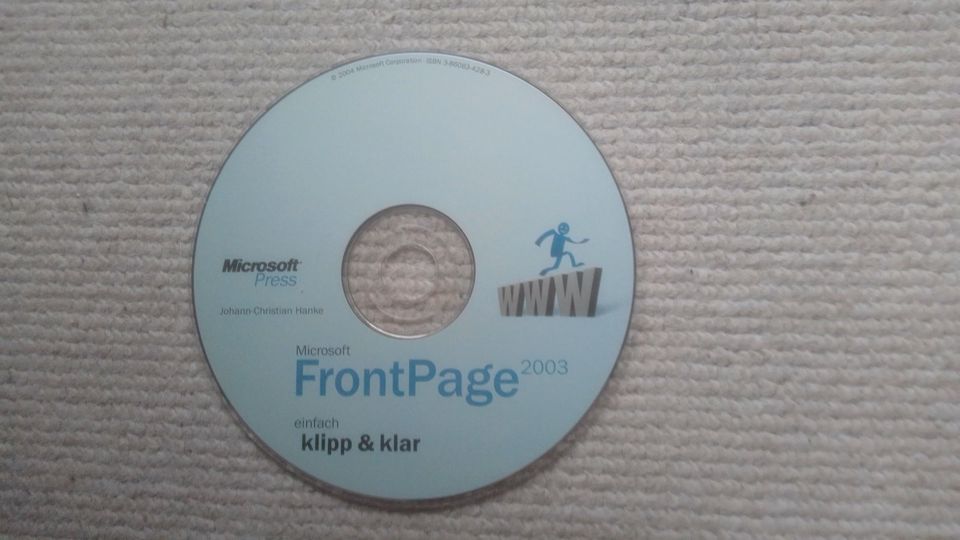 Handbuch "Microsoft FrontPage 2003" in Torgelow