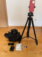 Canon EOS 4000D mit Stativ Bayern - Untermeitingen Vorschau