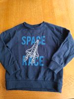 Sweatshirt 116 Mango blau Shuttle Rakete Raumfahrt Bayern - Kumhausen Vorschau