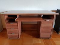Schreibtisch – sehr guter Zustand – Walnuss Dekor – 124 x 65 cm Feldmoching-Hasenbergl - Feldmoching Vorschau