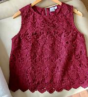 Asos Spitzen Bluse / Top Größe 38 Bordeaux Rheinland-Pfalz - Freinsheim Vorschau