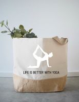 Yogatasche Yoga personalisiert Jutetasche Jutebeutel Namaste Brandenburg - Rehfelde Vorschau