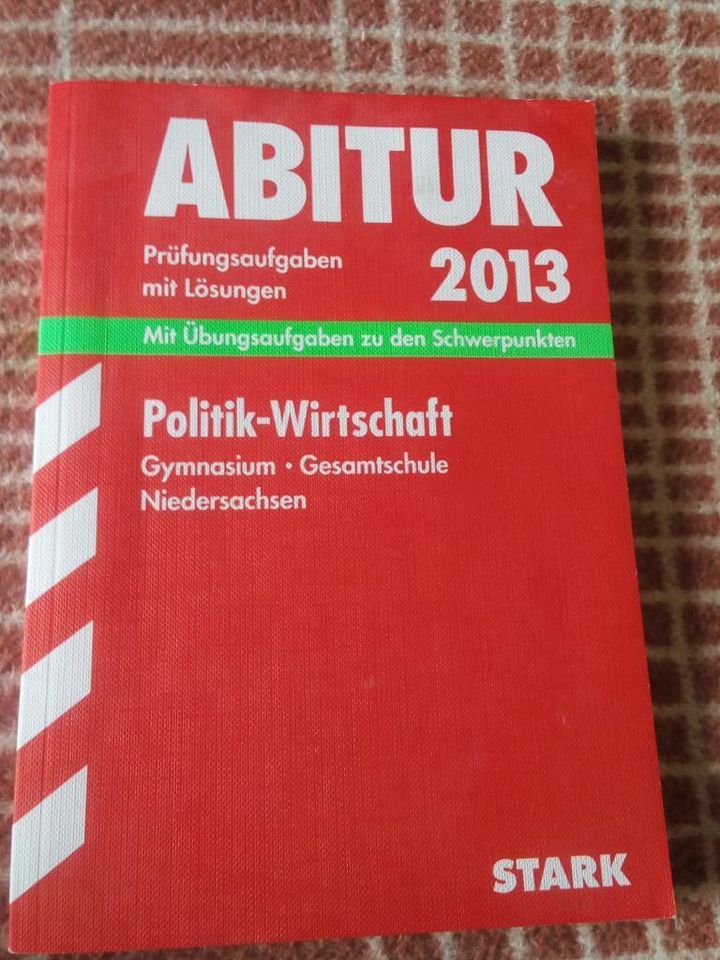 Übungsbuch Abitur 2013 Politik-Wirtschaft in Alfhausen