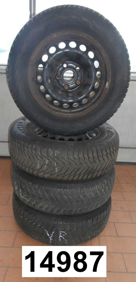 Seat Leon Skoda Octavia VW Golf Caddy Winterräder 195/65 R15 91T in Rehna