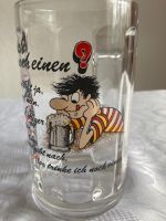 Bierkrug, Bierglas, Henkelglas, Spruchglas Sachsen - Zschorlau Vorschau