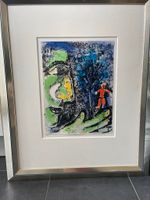 Marc Chagall original Farblithografie unter Glas gerahmt Gemälde Hannover - Kirchrode-Bemerode-Wülferode Vorschau