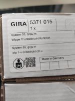 Gira 5371 015 system 55 wippe 1f Grau m Nordrhein-Westfalen - Brilon Vorschau